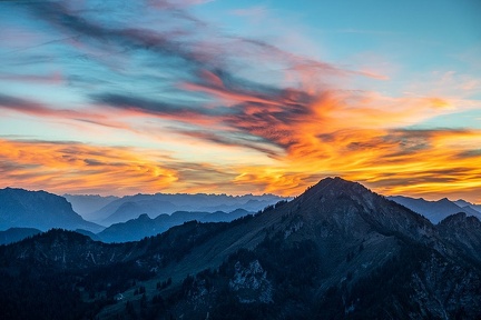 Sunset-Hochfelln